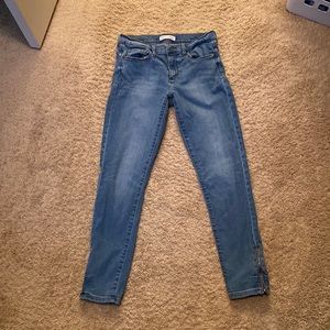 Banana republic light wash skinnies